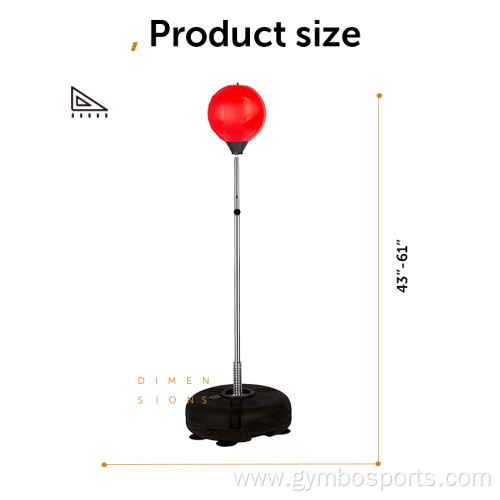 Hand Pump Height Adjustable Boxing Ball Set